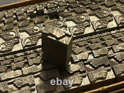 HANDY box No. 156 Pointing hand- vintage letterpress printing block
