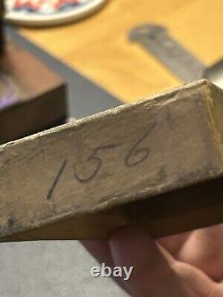 HANDY box No. 156 Pointing hand- vintage letterpress printing block
