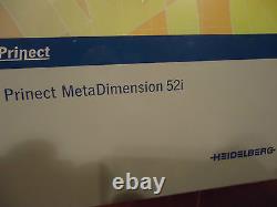 HEIDELBERG, PRINTECT METADIMENSION 52i SOFTWARE, #PP. 111.0602, 100%NEW