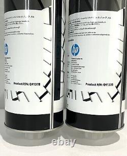 HP Indigo ElectroInk Q4137B Lot 2 Black Cartridges Indigo WS6000 W7200 7000 8000