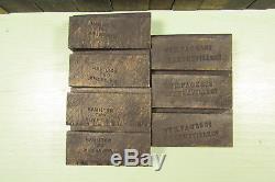 Hamilton Page Letterpress Block Gothic Special Wood Type 2 inch Uppercase