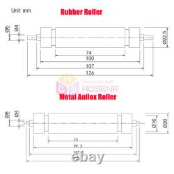 Hand ink Proofer Ink Proofer Anilox & Rubber Roller Manual Flexo Ink Proofer