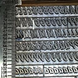 Highspot 18 pt Letterpress Type Vintage Metal Lead Printing Sorts Font