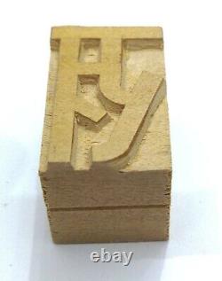 Hindi /Devanagari script Letterpress wooden printing type typography 273pc #LB40