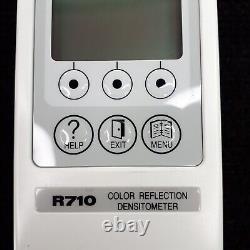 IHARA R-Series R710 Color Reflection Densitometer 070171 With Power Supply E3741