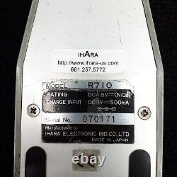 IHARA R-Series R710 Color Reflection Densitometer 070171 With Power Supply E3741