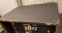 King McKay 12 drawer apt studio letterpress Small Type Cabinet Sort hobby AN01