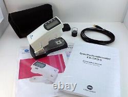 Konica Minolta Spectrodensitometer FD-5 For Measuring Color and Density with VFS