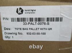 Kornit Digital 33-PALT-0076-S, Tote Bag Pallet withQR Avalanche & Storm Machines