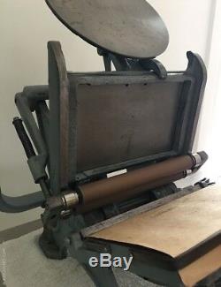 LETTERPRESS printing machine, Tabletop Letterpress, Craftsmen Imperial 5 X 8