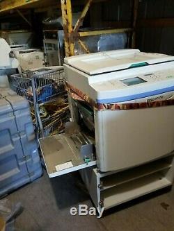 LOT-2 Riso Risograph RP3700 Digital Duplicators LOW PAGES BOTH MASTER AND COPY