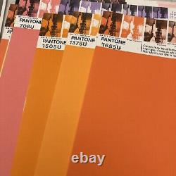 Large Lot 41 New Vintage Pantone By Letraset Uncoated Paper 20x26 Multicolor