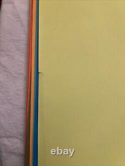 Large Lot 41 New Vintage Pantone By Letraset Uncoated Paper 20x26 Multicolor