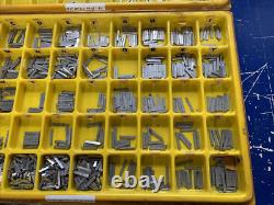 Letterpress 10 Point 20th Century Medium CAPS, lower case and Numbers with spacers