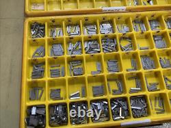 Letterpress 10 Point 20th Century Medium CAPS, lower case and Numbers with spacers