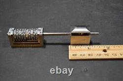 Letterpress Atlantic Numbering Machine 5 Cntr Drive Shaft Reverse with Plunger