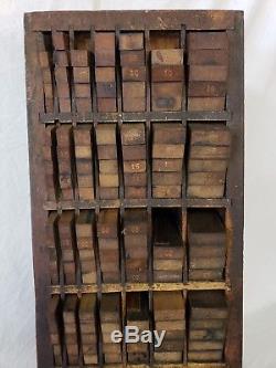 Letterpress Hamilton Furniture Cabinet withFurniture Loaded. Beautiful piece