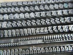 Letterpress Lead Type 14 Pt. Teutonic No. 1 Johnson Type Foundry, Chicago B29