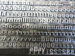 Letterpress Lead Type 18 Pt. Buffalo (H. C. Hansen Type Foundry) a24