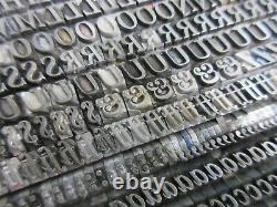 Letterpress Lead Type 18 Pt. New Caslon Italic Inland Type Foundry H49