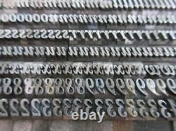 Letterpress Lead Type 18 Pt. New Caslon Italic Inland Type Foundry H49