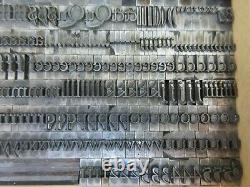 Letterpress Lead Type 36 Pt. Cloister Lightface ATF # 486 D74