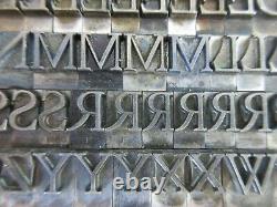 Letterpress Lead Type 36 Pt. Cloister Lightface ATF # 486 D74