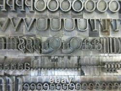 Letterpress Lead Type 36 Pt. Cloister Lightface ATF # 486 D74