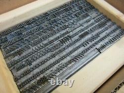 Letterpress Lead Type 36 Pt. Cloister Lightface ATF # 486 D74