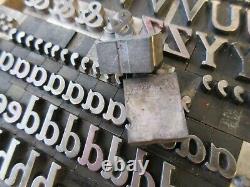 Letterpress Lead Type 48 Pt. Cheltenham Bold Italic ATF # 73 A7