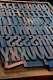 Letterpress Wood Printing Blocks Art Deco 3.54 Tall Type Woodtype Art Nouveau
