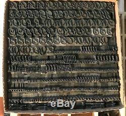 Liberty Script Letterpress Type 48 Pt