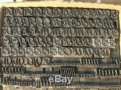 Liberty Script Letterpress Type 48 Pt