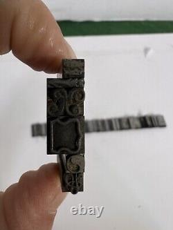 Lot 60+ Letterpress Type Metal Printing Block Antique Animal Moon Star Yin Yang
