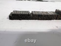 Lot 70+ Letterpress Type Metal Printing Block Antique Floral Whimsical Swirl