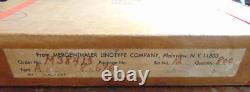 Lot Vintage Linotype Matrix Machine Letters Numbers Symbol Printing Letter Press