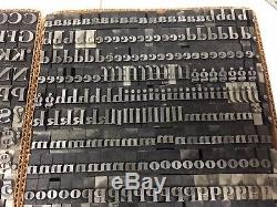 Lucian Bold 48 pt Metal Type Printers Type Letterpress Type