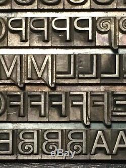 Marder, Luse, Central Type Foundery Letterpress Semi Gothic 24 Point