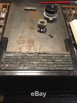 Marder, Luse, Central Type Foundery Letterpress Semi Gothic 24 Point