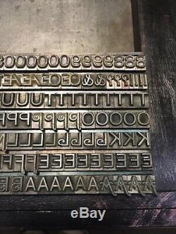 Marder, Luse, Central Type Foundery Letterpress Semi Gothic 24 Point