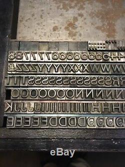 Marder, Luse, Central Type Foundery Letterpress Semi Gothic 24 Point