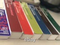 Mint Pantone Color Guide Fan Set With Case 8 Decks Coated & Uncoated Save 80%