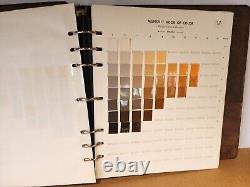 Munsell Book of Color 1976 Two Book Binders BG-RP and R-G EXC. COND. Rare set