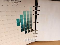 Munsell Book of Color 1976 Two Book Binders BG-RP and R-G EXC. COND. Rare set