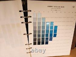 Munsell Book of Color 1976 Two Book Binders BG-RP and R-G EXC. COND. Rare set