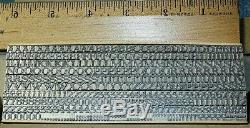 +++ NEW 14pt OLD DUTCH, Rare BB&S Face, NEW Metal Letterpress Type dbl figs