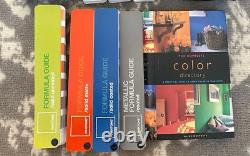 NEW Pantone LOT 4 Color Formula Metallic Guides + Complete Directory Book