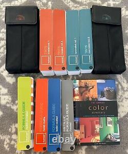 NEW Pantone LOT 8 Color Formula Metallic Tints Guides + Complete Directory Book