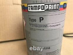 NEW TAMPOPRINT PAD PRINTING PRINT INK 8 LITRE LOT type P