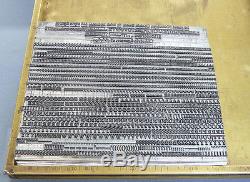 New Letterpress Type- 12pt. Cochin